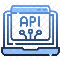 Api Icon - Download in Gradient Style
