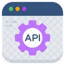 Api Application Programming Interface Web Management Icon