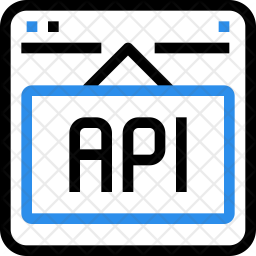 Api Icon - Download in Line Style