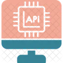 API Computador Interface Ícone