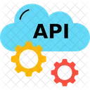 API Interfaz Nube Icono