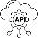 API de la nube  Icono