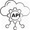 API de la nube  Icono