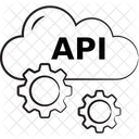 API de la nube  Icono