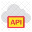 API de la nube  Icono