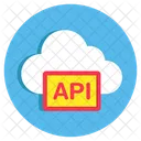 API de la nube  Icono