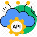 API de la nube  Icono