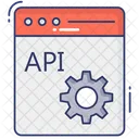 API-Einstellung  Symbol