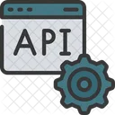 API-Einstellung  Symbol