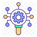 API Web、 API、プロトコル テクノロジー アイコン
