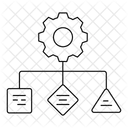 Api Integration Workflow Process Optimization Icon