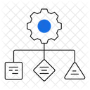 Api Integration Workflow Process Optimization Icon