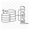 Api Integration Data Processing Database Api Icon