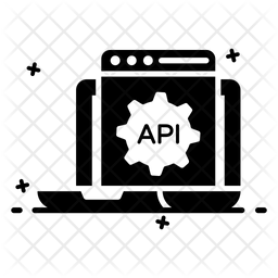 Api Interface Icon - Download in Glyph Style