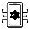 API Movel Configuracao De API Integracao Movel Ícone