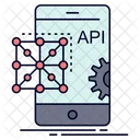 API Movel API Desenvolvimento Movel Ícone