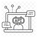 API 네트워크  아이콘