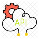 Nube de API  Icono