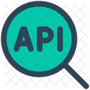 API、アプリケーション、プログラミング アイコン