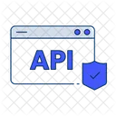 Api Security Icon Api Endpoint Protection User Authentication Icon