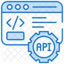 Api setting  Icon