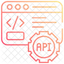 Api setting  Icon