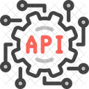 Api Program Wireframe Icône
