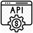 Sito Web API Configurazione Del Sito Web Impostazioni Del Sito Web Icon