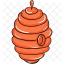 Apiary Bee Comb Beehive Icon