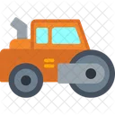 Construccion Vehiculo Bulldozer Icono