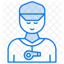 Apito de personal trainer  Ícone