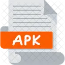 Apk、apkファイル、apkフォーマット アイコン