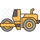 Apisonadora Pavimentacion Compactadora Icono