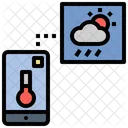 Temperatura Sensor Clima Ícone