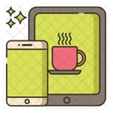 Aplicación de café  Icono