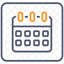 Aplicación de calendario  Icono