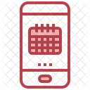 Aplicación de calendario  Icono