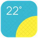 Clima Pronostico Temperatura Icono