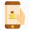 Aplicación de café  Icono