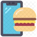 Aplicación de entrega de comida  Icono