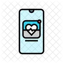 Fitness Aplicacion Dispositivo Portatil Icono