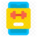 Fitness Aplicacion Icono Icono