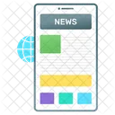 Aplicación de noticias  Icono