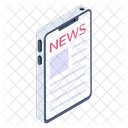 Noticias Moviles Noticias En Linea Aplicacion De Noticias Icono