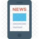 Noticias Aplicacion Movil Icono