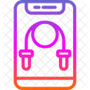 Aplicación de entrenamiento para saltar la cuerda  Icono