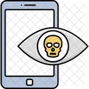 Aplicacion Maliciosa Espia Movil Virus Movil Icono