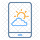 Aplicacion Meteorologica Tiempo Temperatura Icono