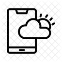 Aplicacion Meteorologica Temperatura Clima Icono