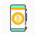 Aplicacion Movil Bitcoin Moneda Pax Gold Icono